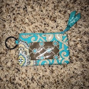 Vera Bradley Totally Turq ID Holder Wallet